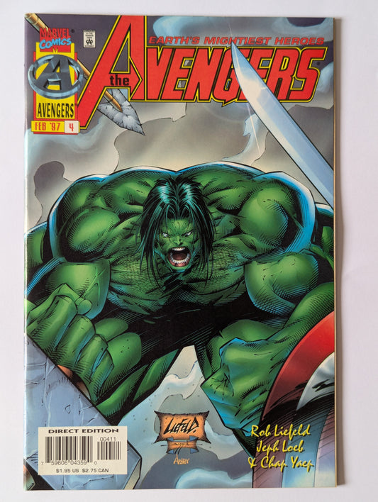 Avengers #4 Marvel Comic Book