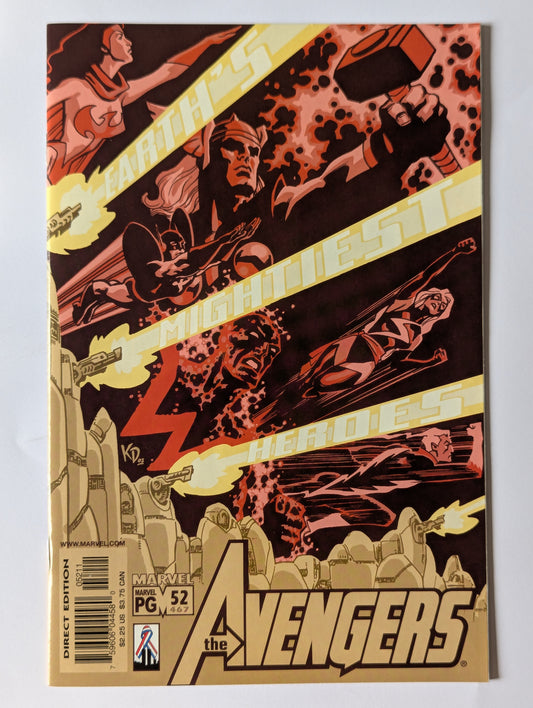 Avengers #52 Marvel Comic Book