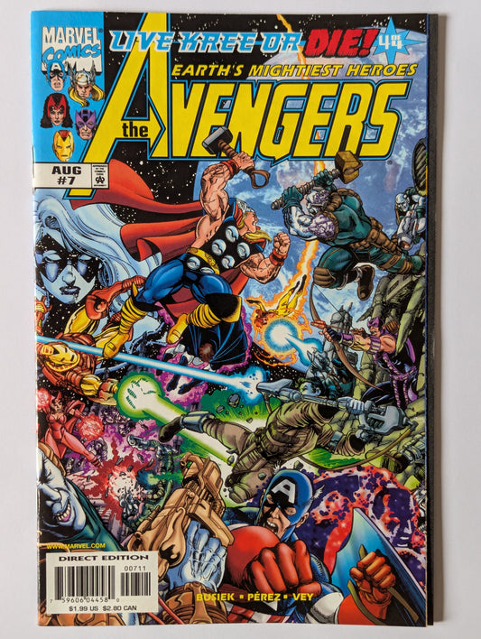 Avengers #7 Marvel Comic Book
