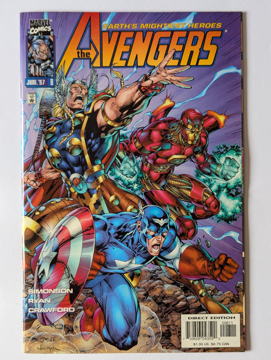 Avengers #8 Marvel Comic Book