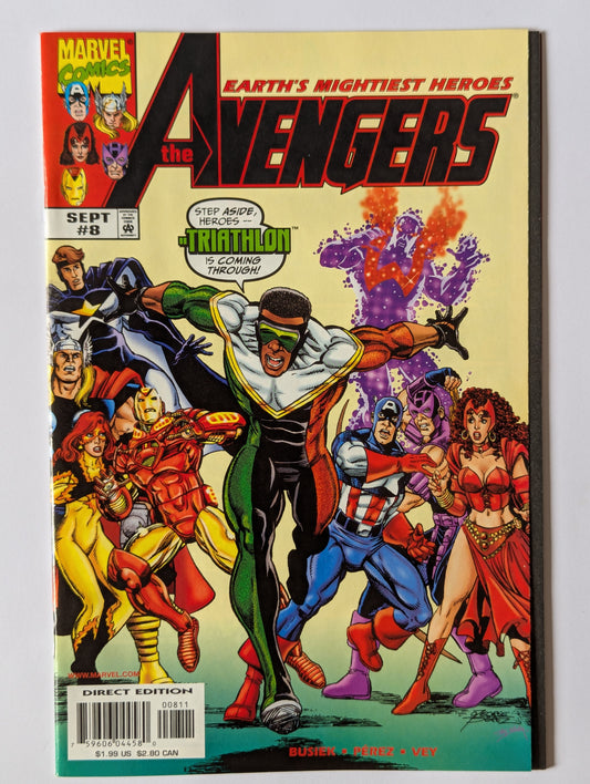 Avengers #8 Marvel Comic Book