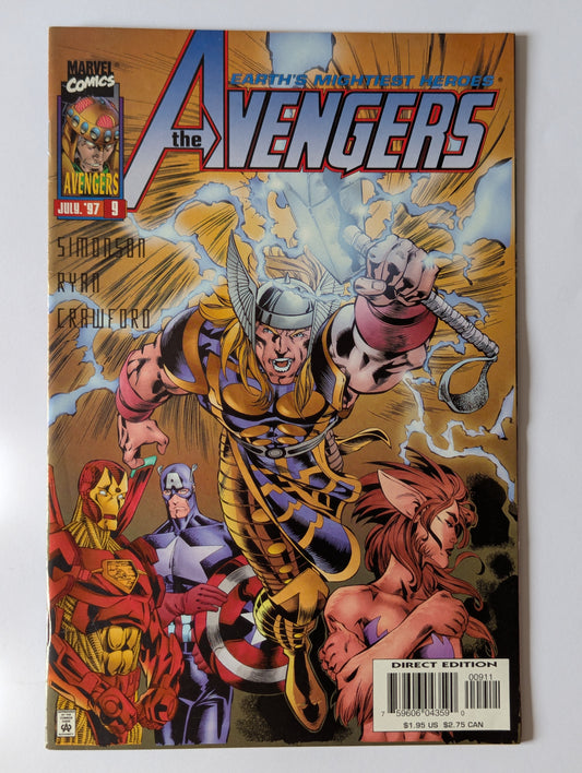Avengers #9 Marvel Comic Book