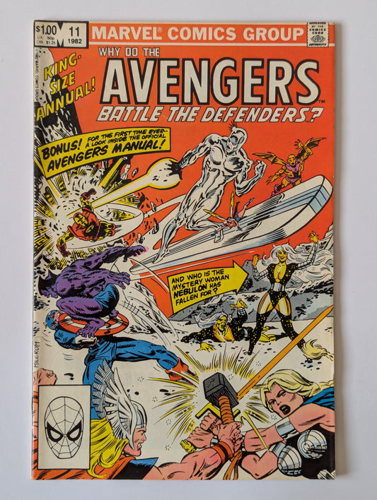 Avengers Annual #11 Marvel Comic Book