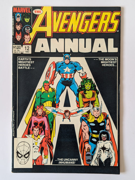 Avengers Annual #12 Marvel Comic Book