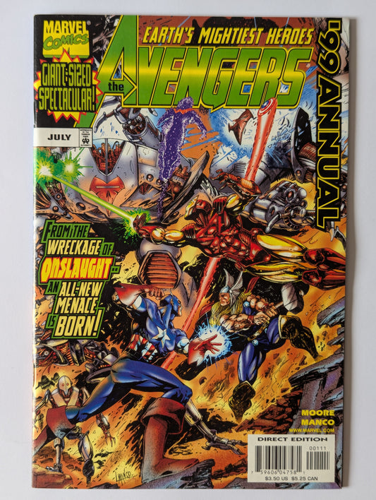 Avengers Annual 99 Marvel Comic Book