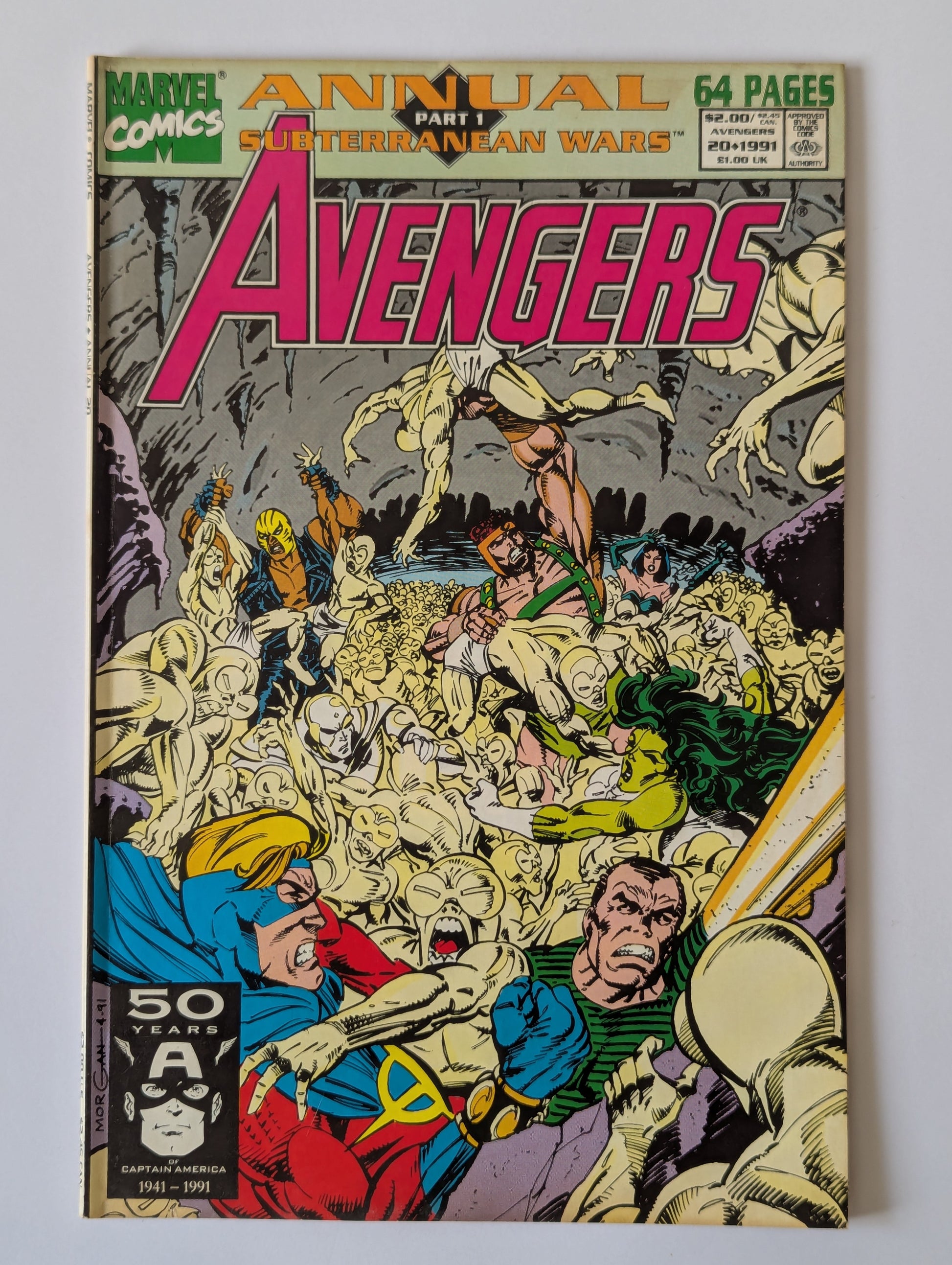 Avengers Annual #20 Marvel Comic Book