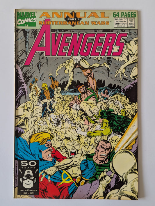 Avengers Annual #20 Marvel Comic Book