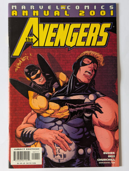 Avengers Annual 2001 Marvel Comic Book