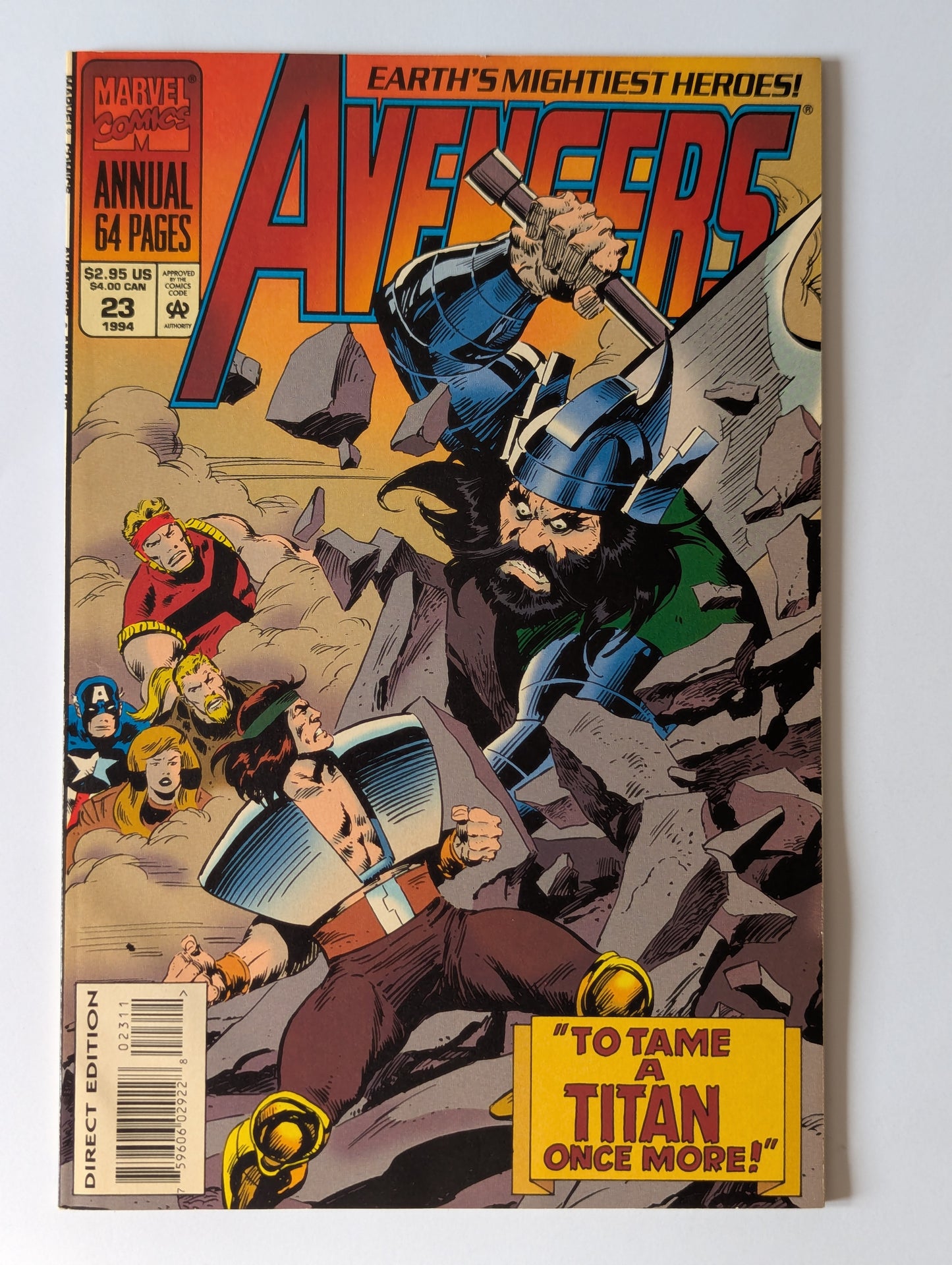 Avengers Annual #23 Marvel Comic Book