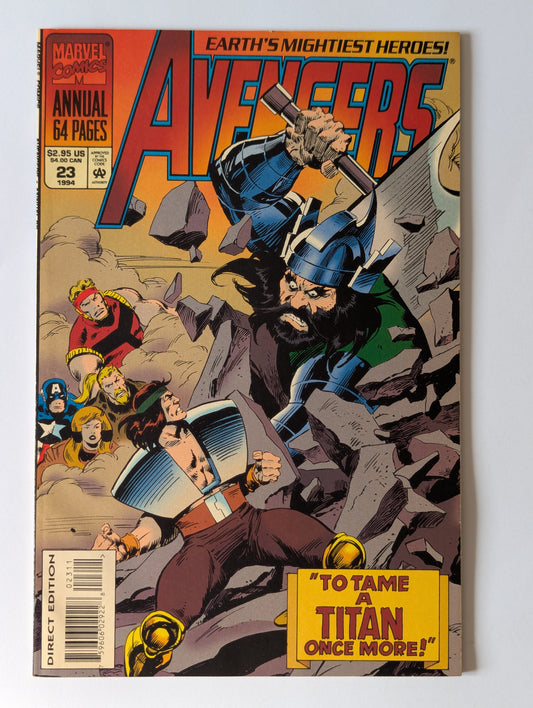 Avengers Annual #23 Marvel Comic Book