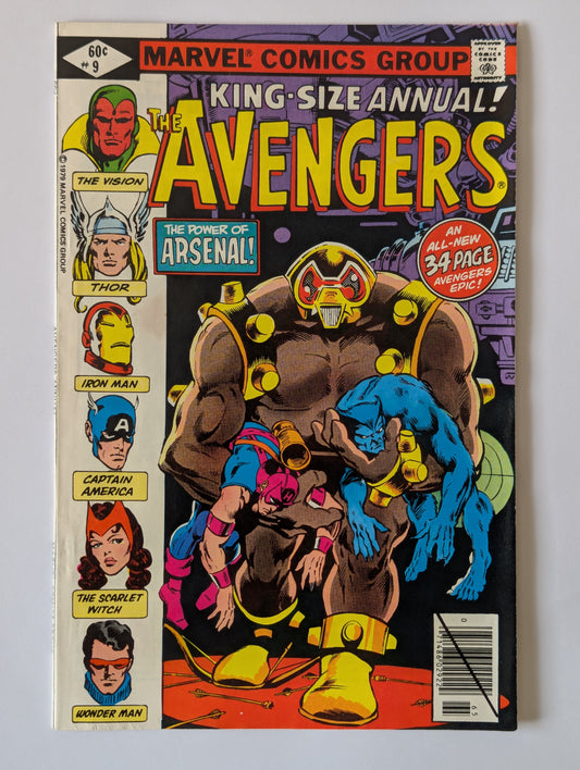 Avengers Annual #9 Marvel Comic Book