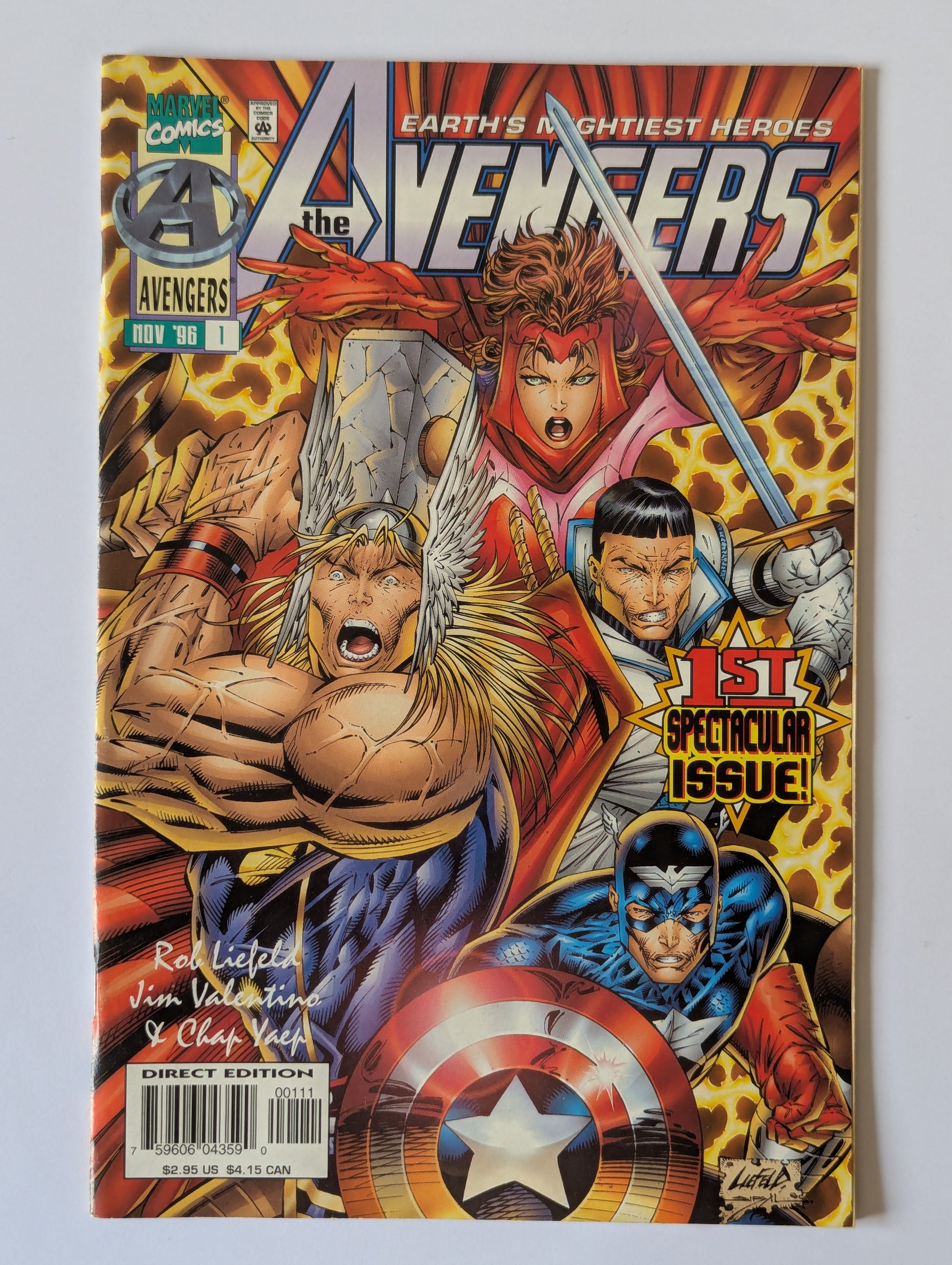 Avengers #1 Marvel Comic Book