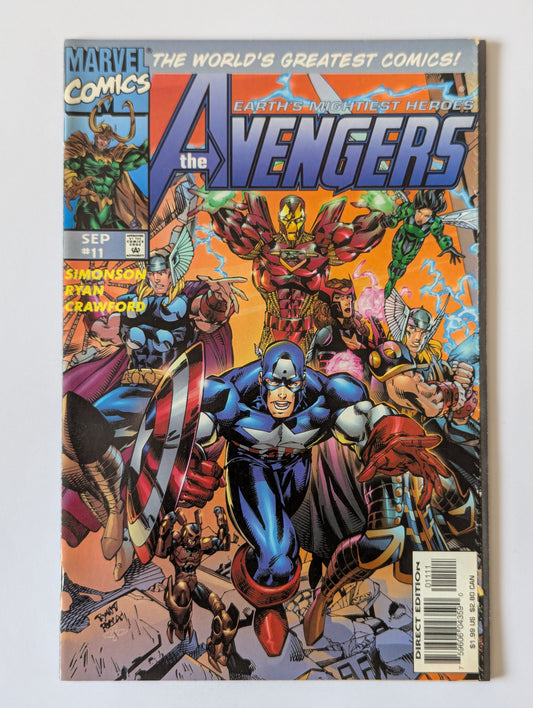Avengers #11 Marvel Comic Book