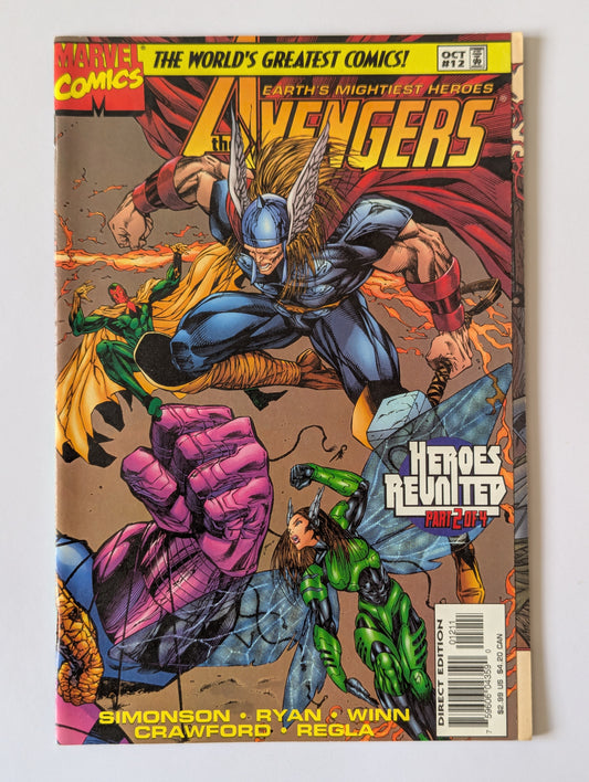 Avengers #12 Marvel Comic Book