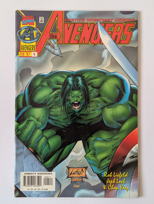 Avengers #4 Marvel Comic Book