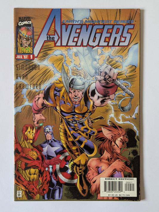 Avengers #9 Marvel Comic Book