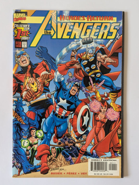 Avengers #1 Marvel Comic Book