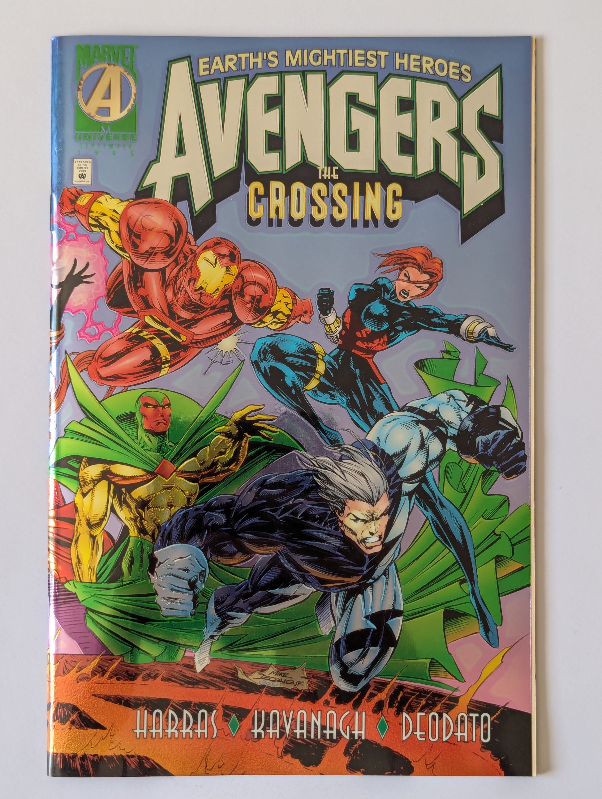 Avengers The Crossing Marvel Comic Book