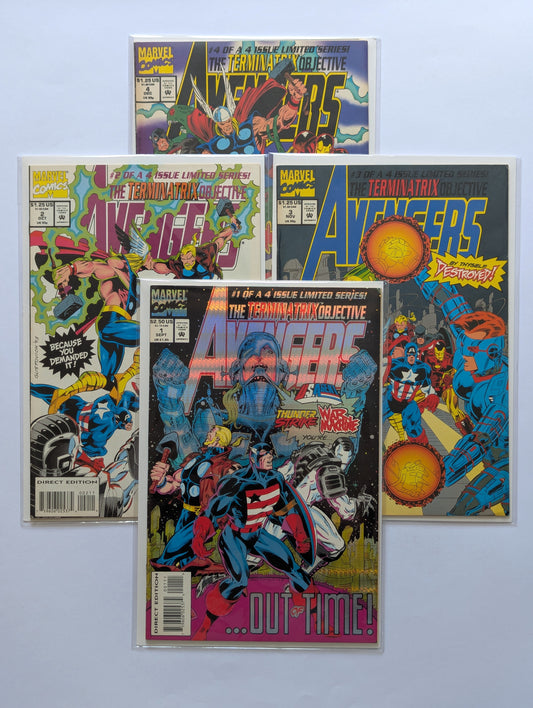 Avengers The Termanatrix Objective #1-4 Limited Series