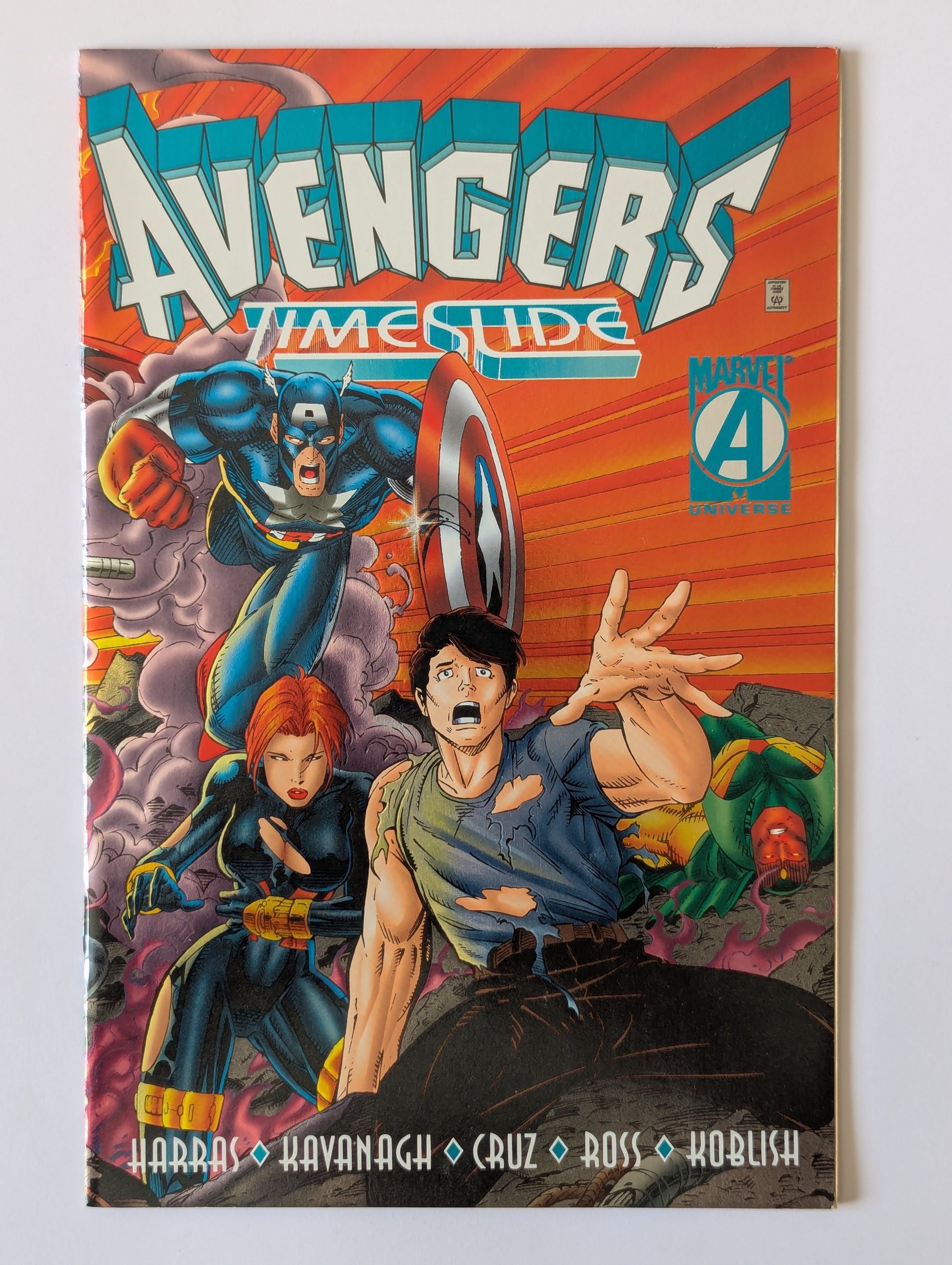 Avengers TImeslide Marvel Comic Book