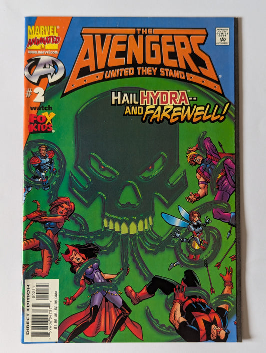 Avengers United They Stand #2 Marvel Comic Book