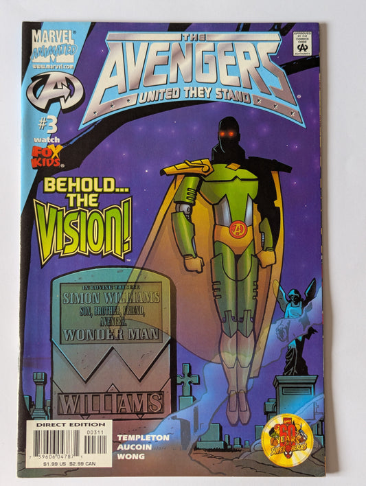 Avengers United They Stand #3 Marvel Comic Book