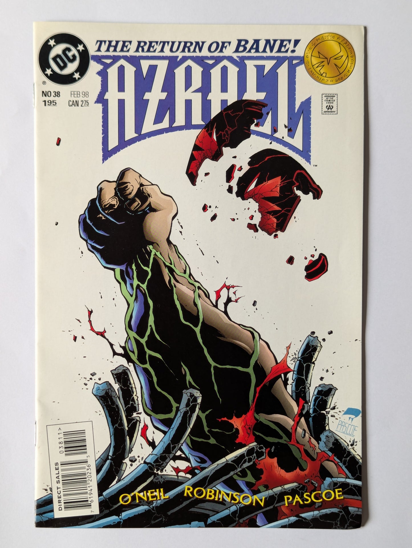 Azrael #38 DC Comic Book