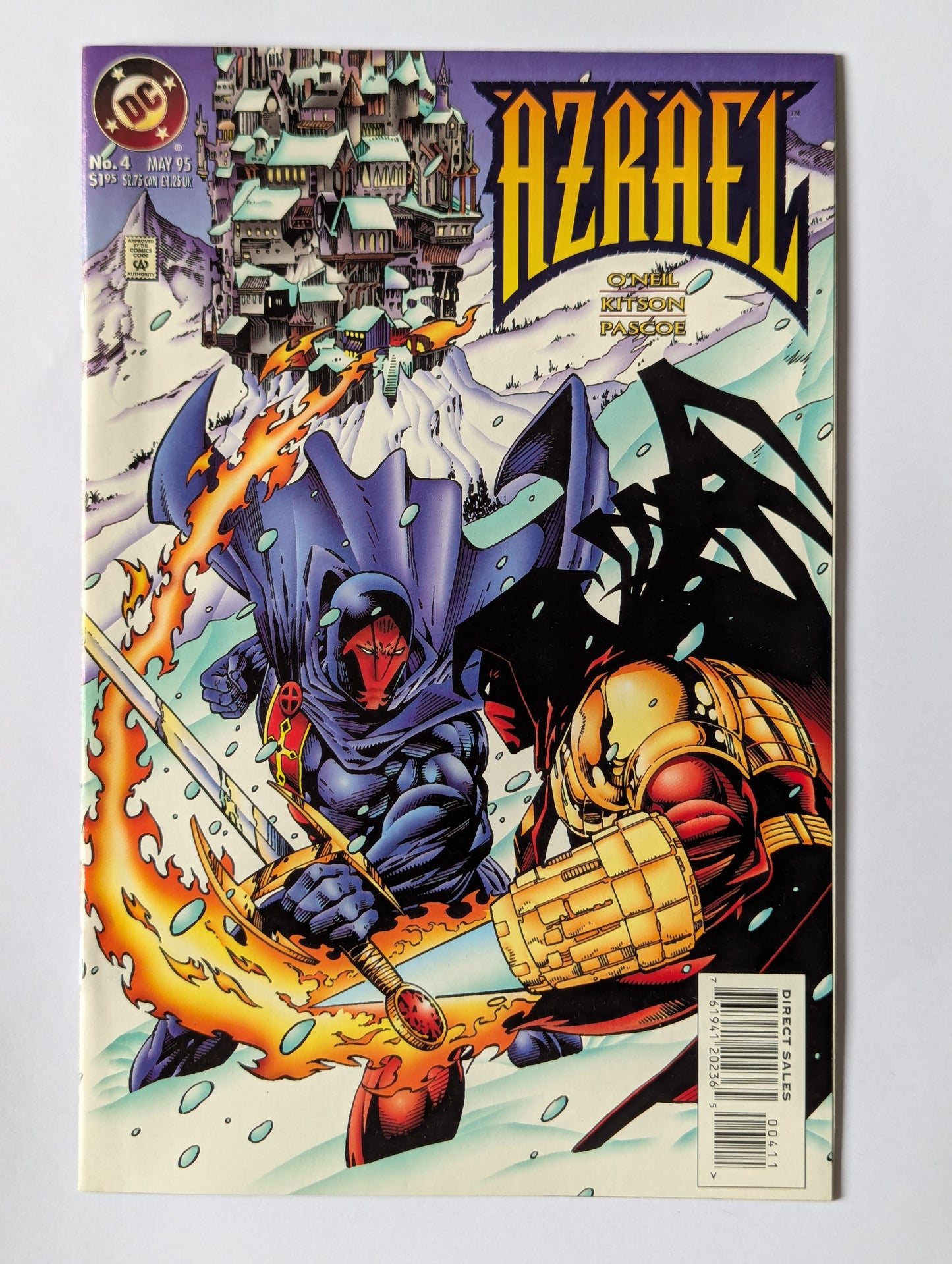 Azrael #4 DC Comic Book