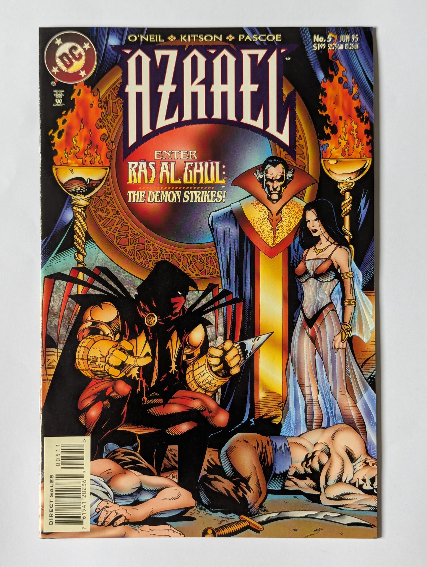 Azrael #5 DC Comic Book