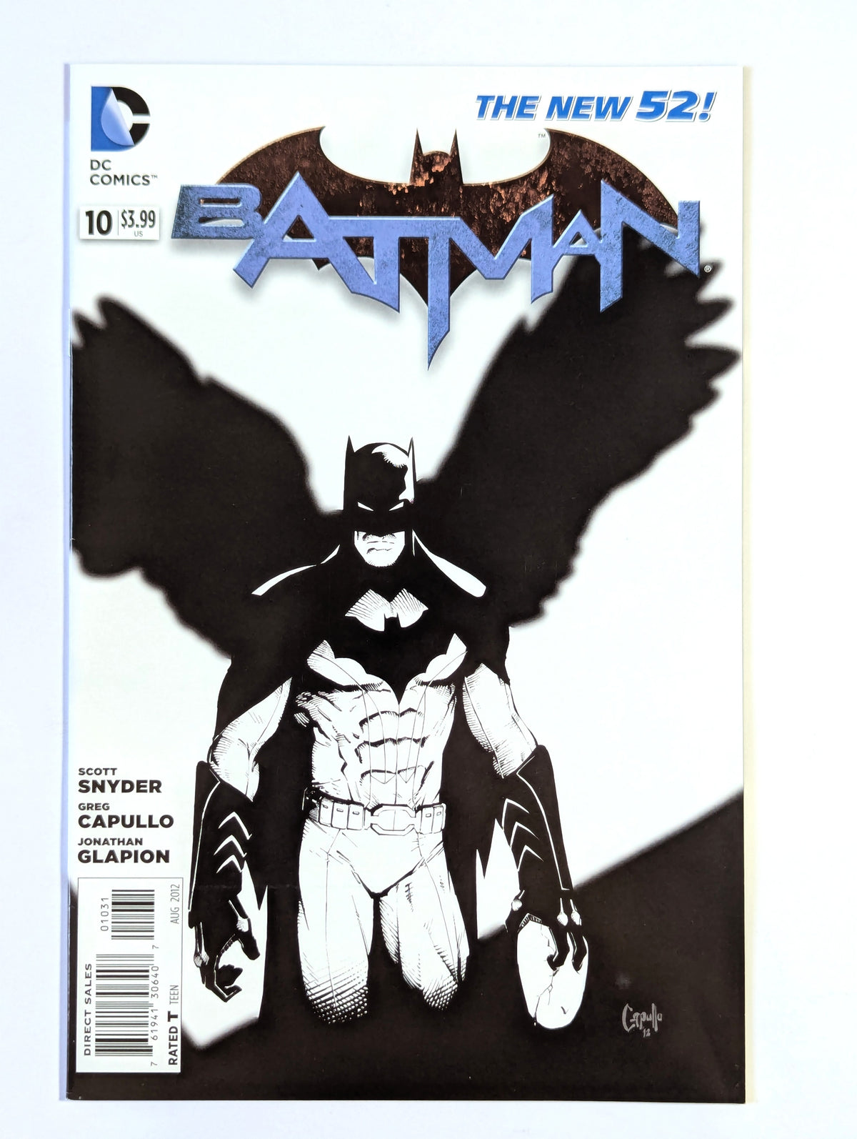 Batman #10 Variant 2011 Series DC Comic Book