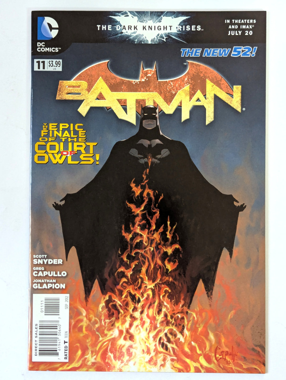 Batman #11 2011 Series DC Comic Book