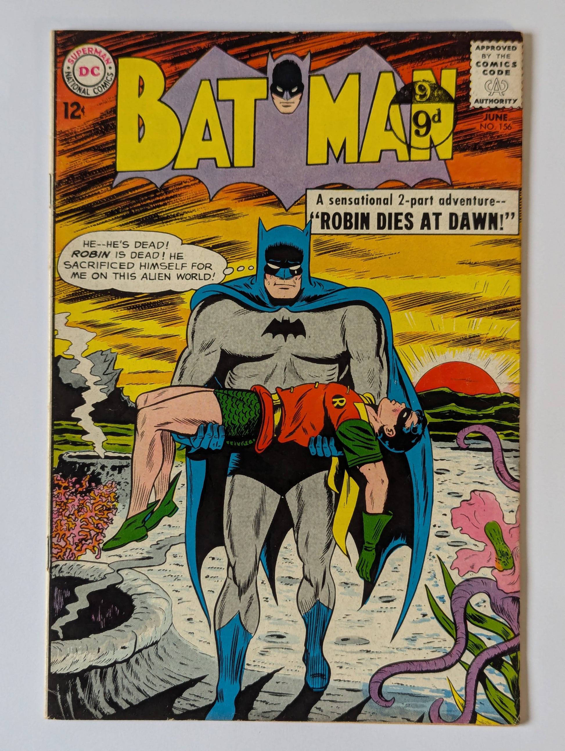 Batman #156 DC Comic Book
