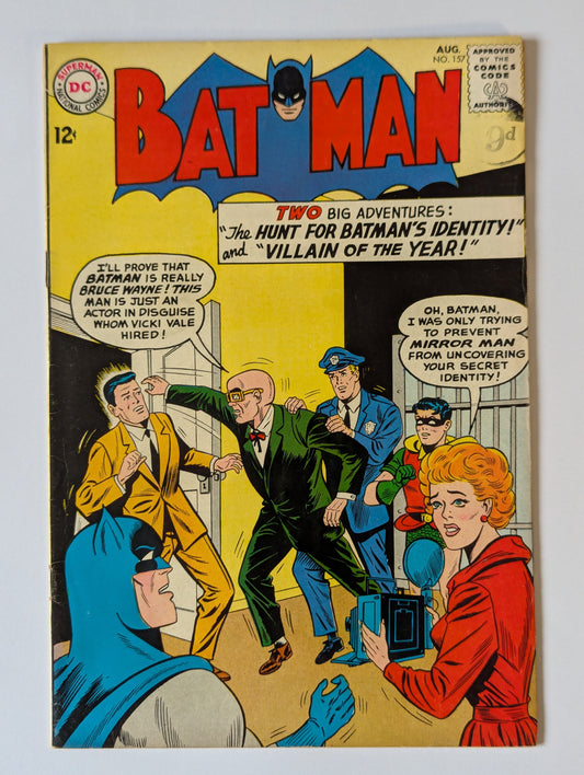 Batman #157 DC Comic Book