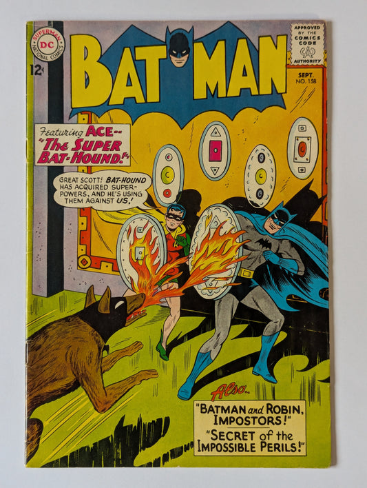 Batman #158 DC Comic Book