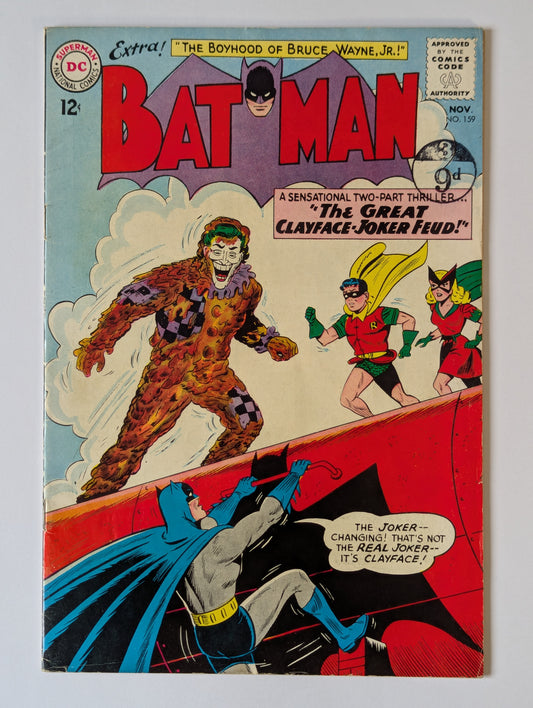 Batman #159 DC Comic Book