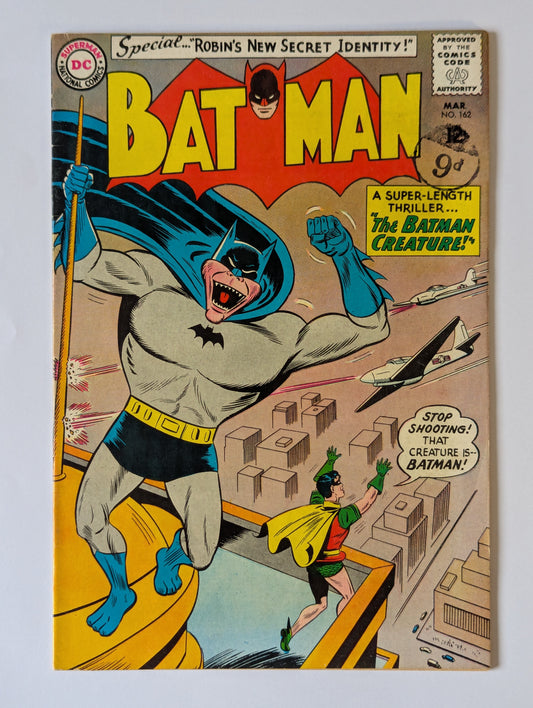 Batman #162 DC Comic Book