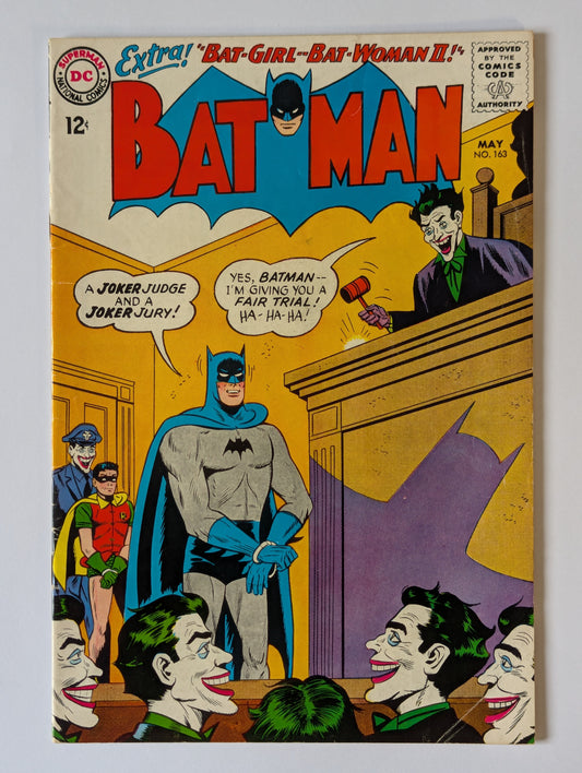 Batman #163 DC Comic Book