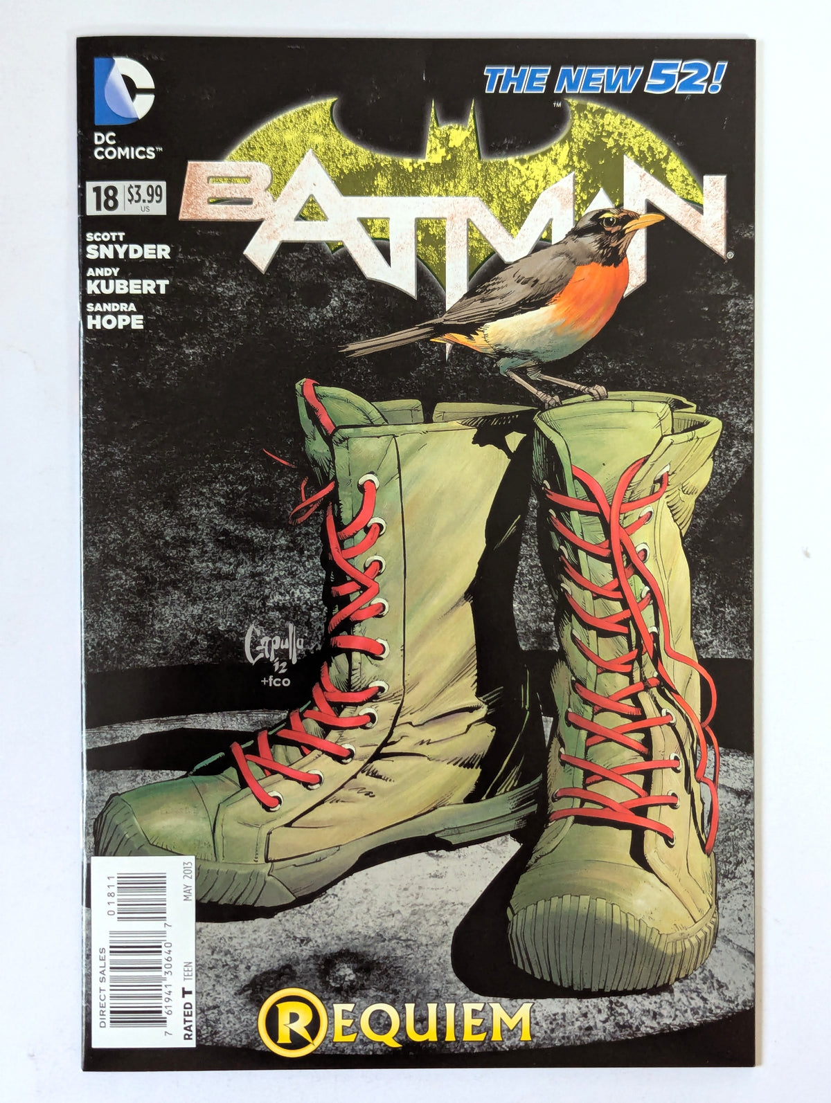 Batman #18 2011 Series DC Comic Book