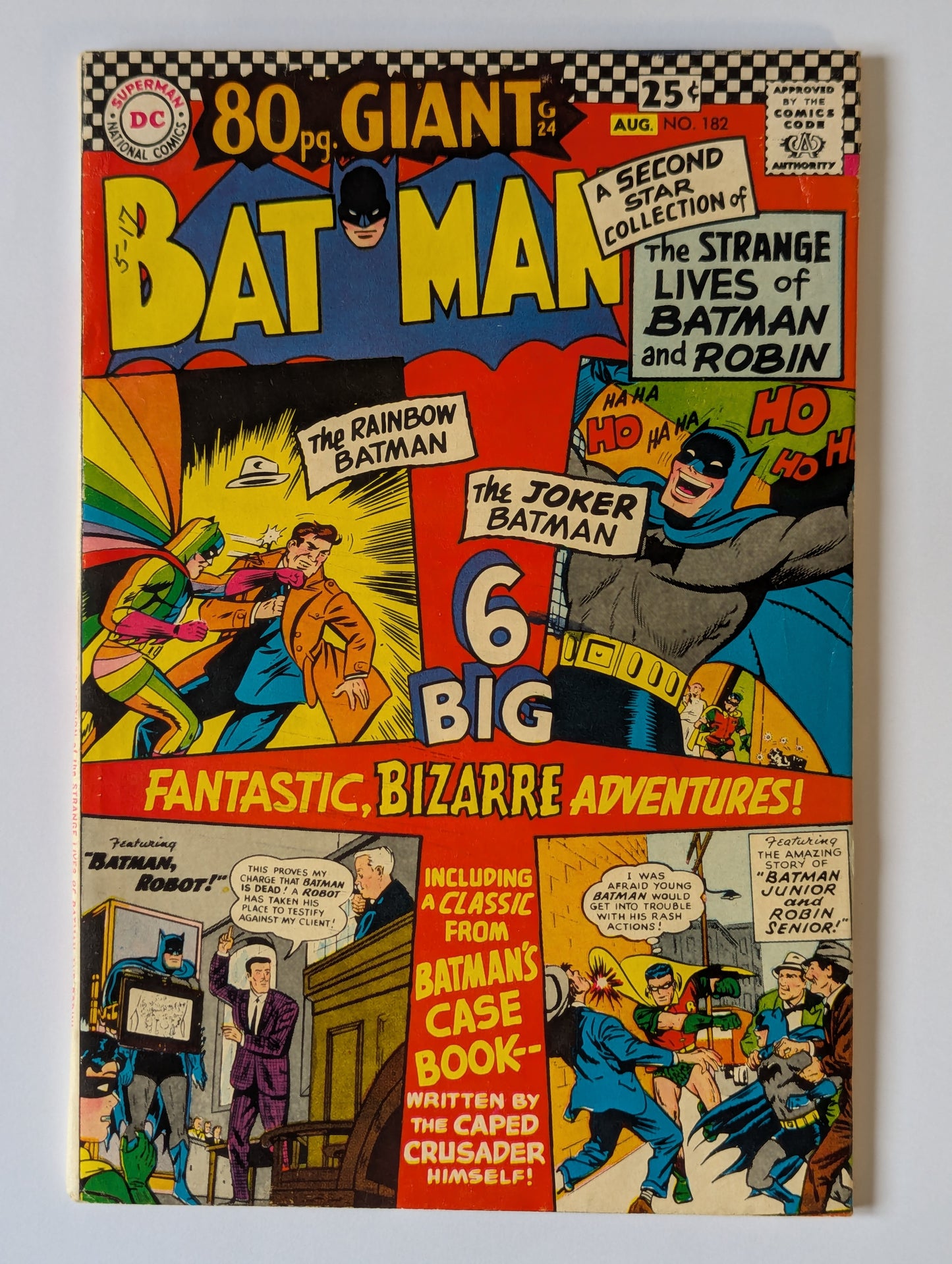 Batman #182 DC Comic Book
