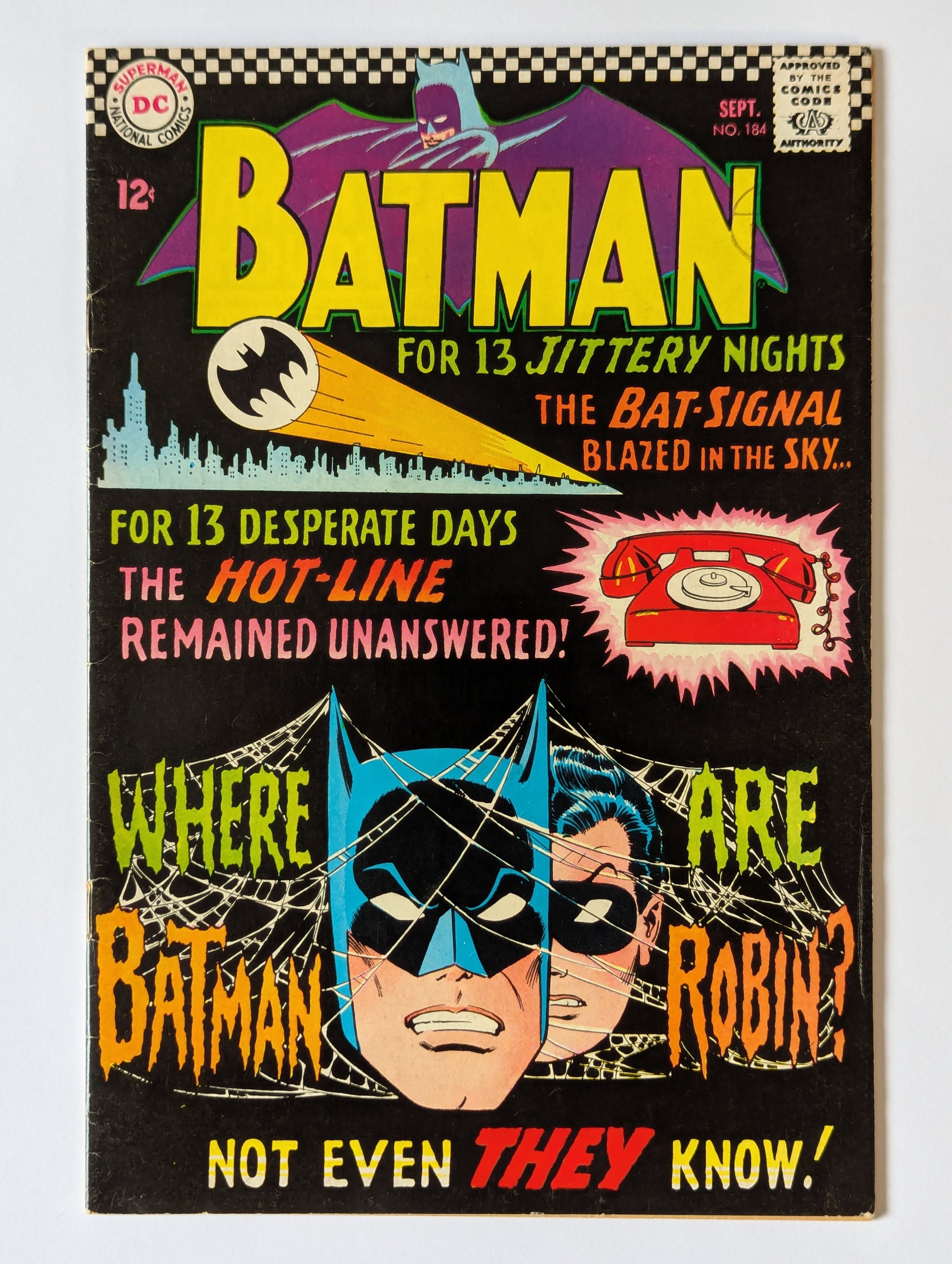 Batman #184 DC Comic Book