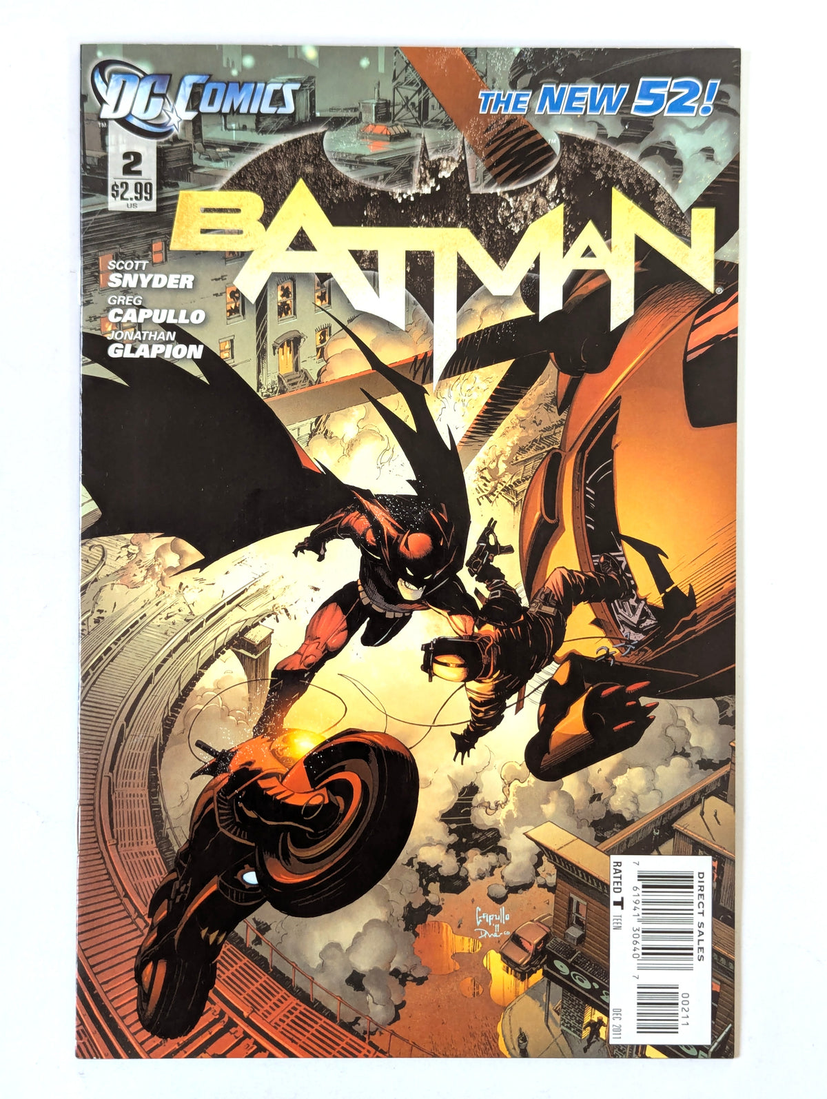 Batman #2 2011 Series DC Comic Book