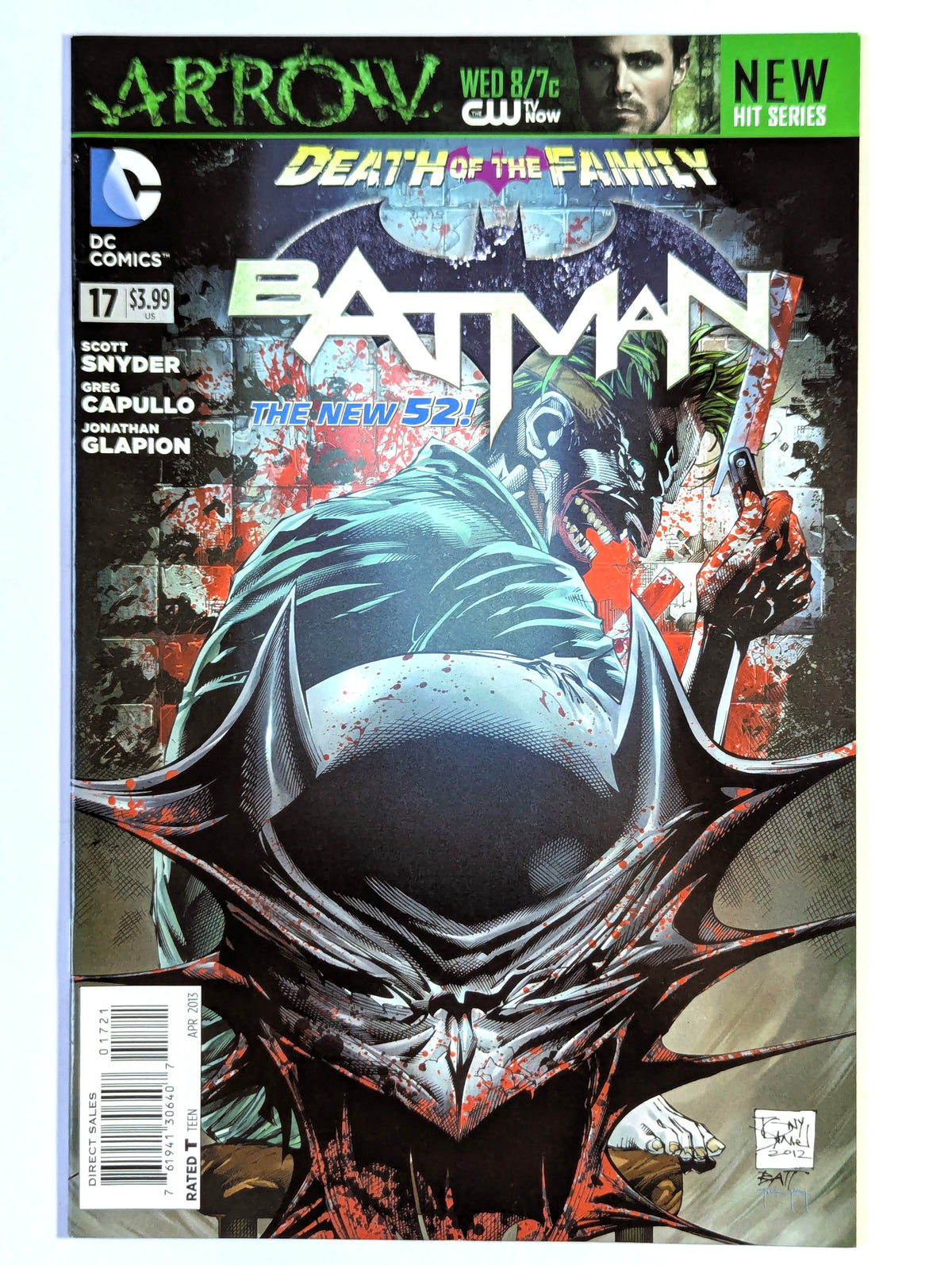 Batman #17 Variant 2011 Series DC Comic Book