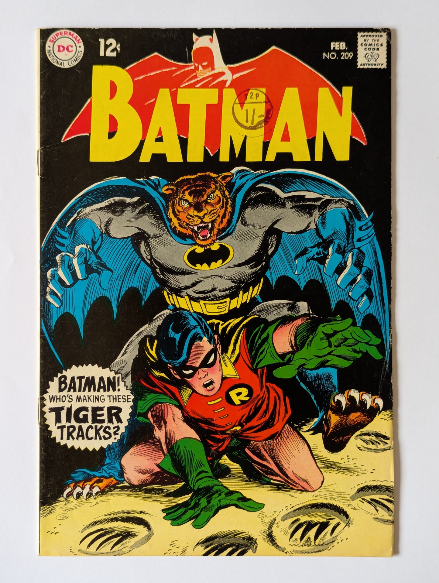 Batman #209 DC Comic Book