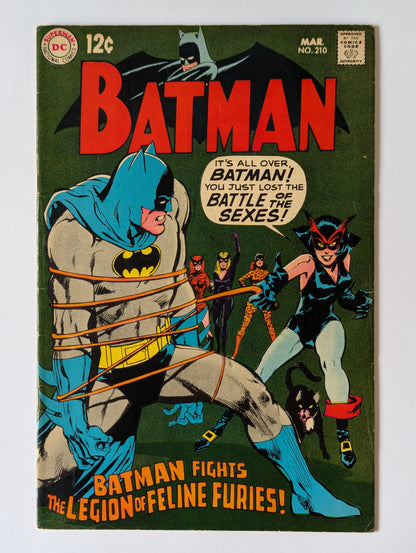 Batman #210 DC Comic Book