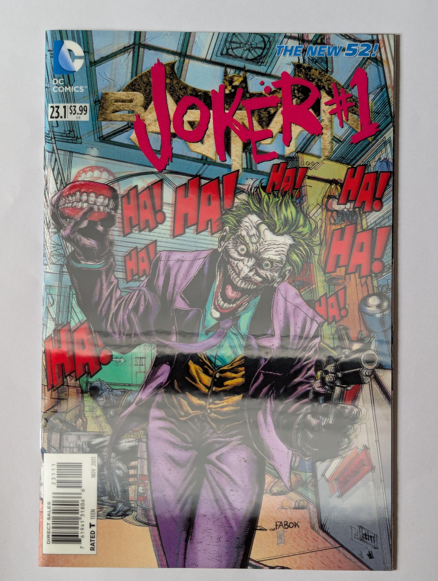 Batman #23.1 3D Variant DC Comic Book