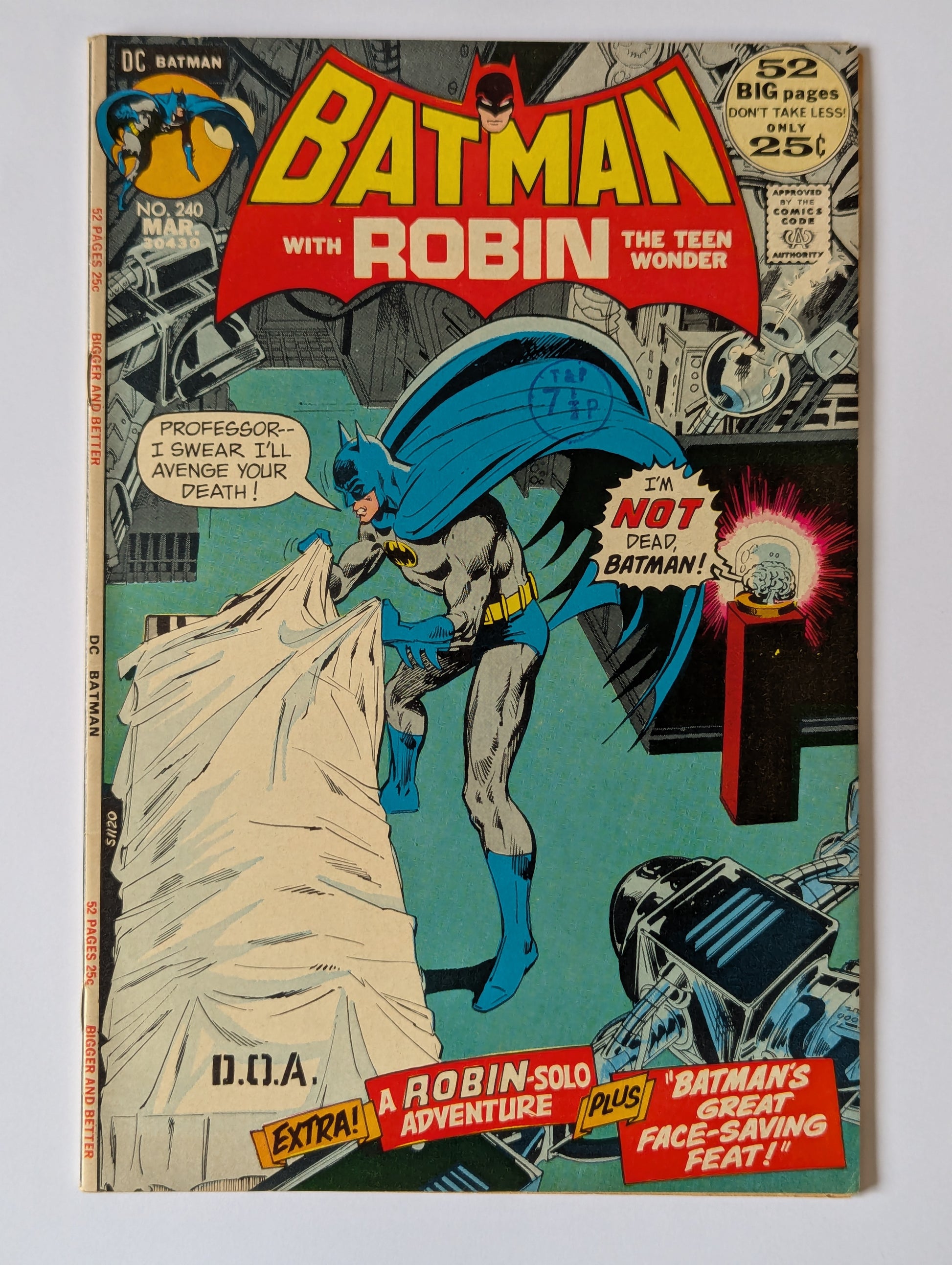 Batman #240 DC Comic Book