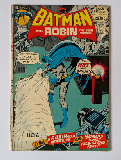 Batman #240 DC Comic Book