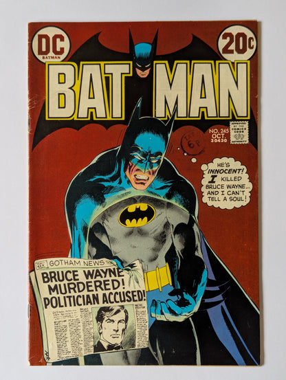 Batman #245 DC Comic Book