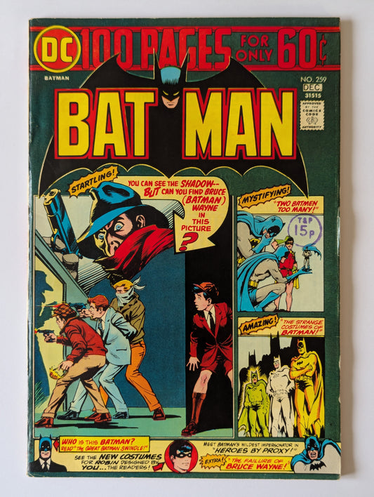 Batman #259 DC Comic Book