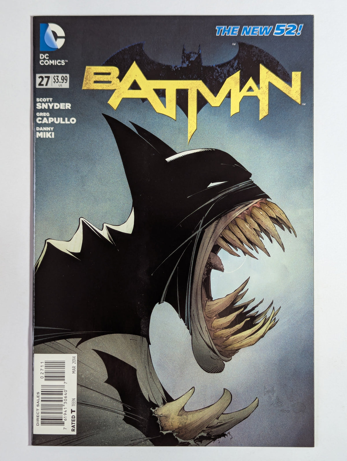 Batman #27 2011 Series DC Comic Book